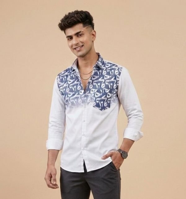 Graphic Print Casual Shirt