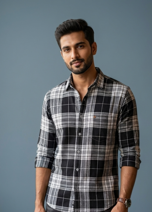 Classic Checked Casual Shirt