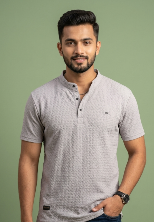 Short Sleeved Grey T-shirt